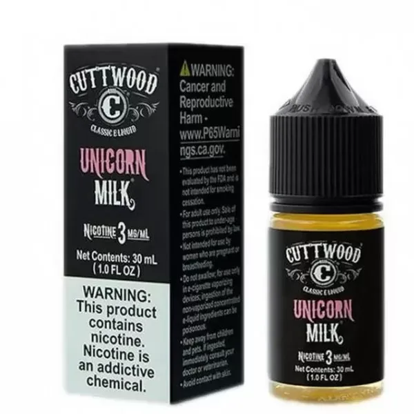 Cuttwood Unicorn Milk 30Ml Salt Likit 35 mg
